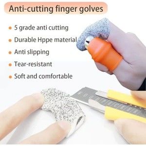 Gardening Thumb Knife with Case, Finger Pruner for Gardeners, Finger Knife-Plant